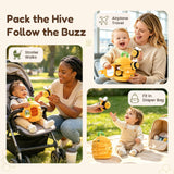 Beehive Sensory Toy with 5 Bees