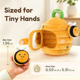 Beehive Sensory Toy with 5 Bees
